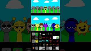 sprunki original 7 soul vs mix characters 🩶🩵  #sprunki #shorts #musicbeats #incredibox #mustard