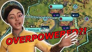 IS THIS A 10/10 SPAWN?! | Civ VI Multiplayer Vietnam Full Game