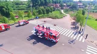 【Guofei Fire Fighting UAV】On-board Control System of Fire-fighting UAV Cluster Formation