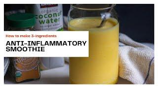 The BEST Anti-Inflammatory Smoothie | Turmeric and Pineapple Detox Smoothie | Nena's Wellness Corner