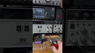 What does CQ in Morse code on a ham radio mean and what it sounds like. #morsecode #morselife #morse