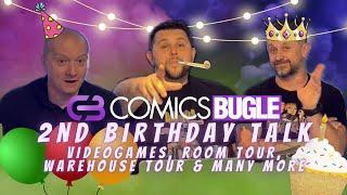 COMICS BUGLE TALK 2: Happy 2nd BIRTHDAY!