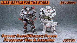 Joytoy Battle For The Stars, Sorrow Expeditionary Forces - Firepower Man & Assaulter, 1/18 figure