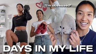 DAYS IN MY LIFE | Running, New Shoes, Home Workouts, & Shopping + Errands!