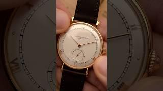 A flawless 1940s Vacheron Constantin Tear Drop Subsecond in 35mm 18k yellow gold #watches #vacheron
