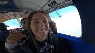 Melissa Makes Her First Skydive!