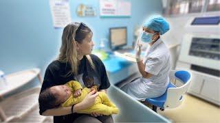 Our Newborn Gets Vaccinated In China