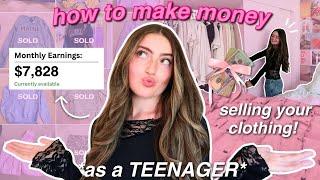 how to make money FAST as a TEEN on Depop & Poshmark! easy & FAST for age 12,13,14,15,16* (PART 5)