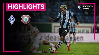 SV Waldhof Mannheim - FC Erzgebirge Aue | Highlights 3. Liga | MAGENTA SPORT