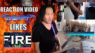 DragonForce Reacts to DragonForce Likes Fire - Herman Li Reaction Video