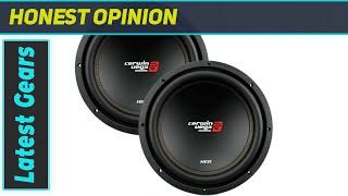 review2 CERWIN VEGA XED12v2 XED-Series 1000W 12" SVC 4-OHM CAR Audio Subwoofer - Unleashing Deep