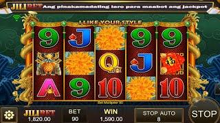 JILIBET Slot War Of Dragons-Free Games with 5 different odds for player choices