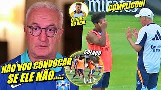 ABSURDO NA ESPANHA !! ENDRlCK FORA DA SELEÇÃO !? METEU GOLAÇO ! BRASILEIRO FORA DO REAL E MAIS