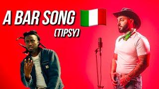 A Bar Song (Tipsy)  in ITALIANO (Stefano Germanotta) @Shaboozey