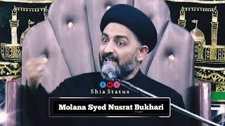 Angry Speech | Maulana Syed Nusrat Bukhari | shia Whatsapp status | shia status |