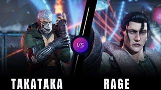 Tekken 8 - Takataka (Bryan) VS RAGE (Dragunov) Player Match