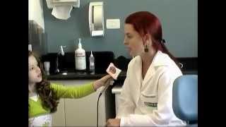 Catarina Estralioto no dentista