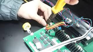 How to replace mainboard and carriage cable assy