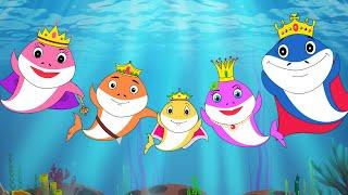 Royal Sharks + More #nurseryrhymes #babysongs #babyshark  #funforkidstv