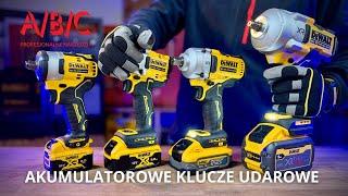 AKUMULATOROWE KLUCZE UDAROWE DeWALT - PRZEGLĄD TOPOWYCH MODELI 2024