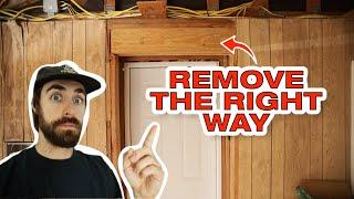 How To Remove a Load Bearing Wall and Install Header for New Door