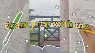 Exam Prep with me + Timetable | Study Vlog