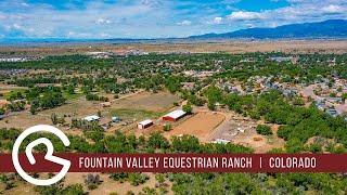 Colorado Horse Properties for Sale - Fountain Valley Equestrian Ranch: Mason & Morse Ranch Company