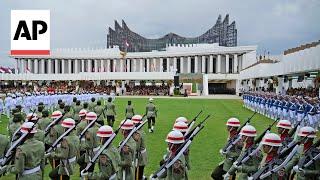 Indonesia marks Independence Day in new capital still under construction