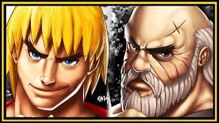 SSF4 - PlayerJun52 ( Ken ) Vs Proudstrawberry ( Gouken ) 1st to 5 USF4