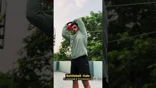 (Kettlebell workout )Exercise for spine & shoulders muscles #kbworkout #muscles #motivation #diet