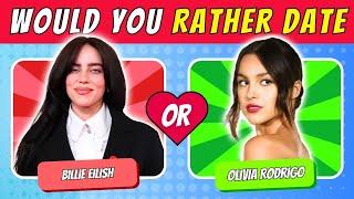 WHO WOULD YOU RATHER DATE? - FEMALE EDITION (2025) | QUIZ WAVEZ