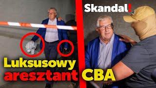 Luksusowy aresztant CBA. Ryszard Czarnecki nie miał kajdanek podczas konwojowania go przez CBA