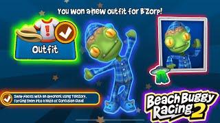 Swap Places With 1st In Final 2 Sec | Unlocked B'zorp Outfit | Beach Buggy Racing 2 | BB Racing 2