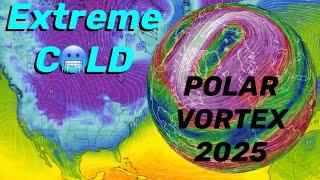 POLAR VORTEX Set to Bring Extreme COLD‼️ Speedy Solar Winds‼️