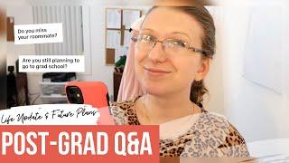 LIFE UPDATE Q&A | June 2021 | Post-grad work life, missing college and going back to school?