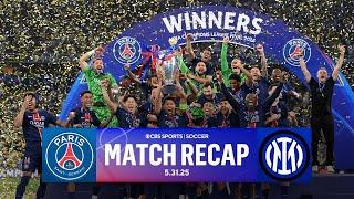 2025 UEFA Champions League Final: PSG defeats Inter Milan 5-0 to secure 1st UCL Trophy