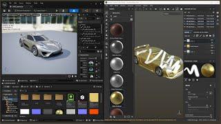 Videoguide - Export from Unreal into Substance 3D, Import and Export 3d Model, Material, Textures