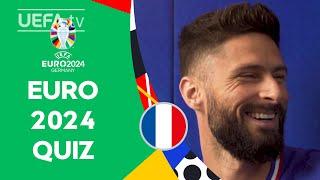 France EURO 2024 QUIZ ft. GIROUD & PAVARD