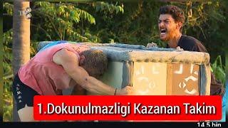 Survivor'da haftanın ilk dokunulmazlık oyunu kazanan