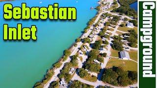 Sebastian Inlet Beach Campground/ Tour Every Campsite (RV Living) 4K