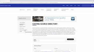 Tutorial: Using the Casting Source Directory