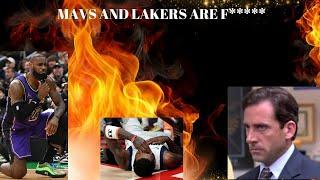 Mavs and Lakers are f*****! #nba #sports #basketball #lakers #dallasmavs #lebronjames #kyrieirving