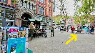 What Seattle’s Historic Pioneer Square Looks Like In Summer 2024 | Walking Tour ‍️