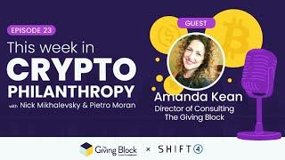 This Week in Crypto Philanthropy - Episode 23 - October 31, 2024 | The Giving Block