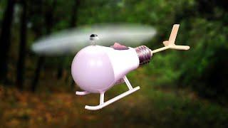 How to make helicopter with led bulb | DIY Helicopter At Home.handi.urdon