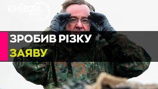 "Якщо Путін нападе": Німецька армія має бути готовою до війни - міністр оборони Пісторіус