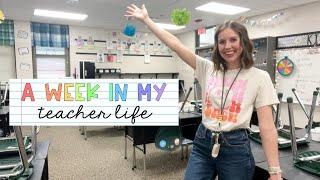 WEEK IN MY TEACHER LIFE | reflecting, teaching writing, average week