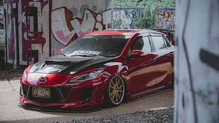 Bagged Mazda 3 #stabber解析影像 #stabber人車生活 #mazda3 #jdm #feelair #magicair