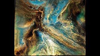 Epoxy Resin Art Pour Painting