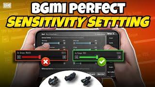 BGMI ADS & GYRO SENSITIVITY SETTINGS  | GYRO + ADS CODE | BGMI SENSITIVITY CODE | NEW UPDATE 3.5